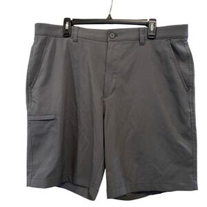 Golden Bear Gray Golf Shorts Mens 38 Active Performance Utility Pocket Stretch‎